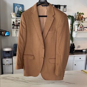 Elegant Men's Camel Blazer